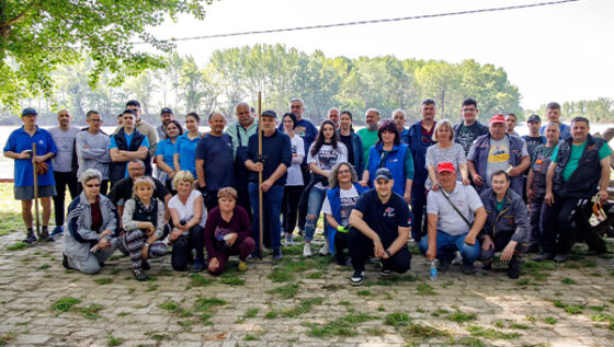 РАДНА АКЦИЈА УРЕЂЕЊА ОБАЛЕ ТИСЕ У БАЧКОМ ПЕТРОВОМ СЕЛУ